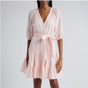Veronica Beard Light Pink Mini Dress